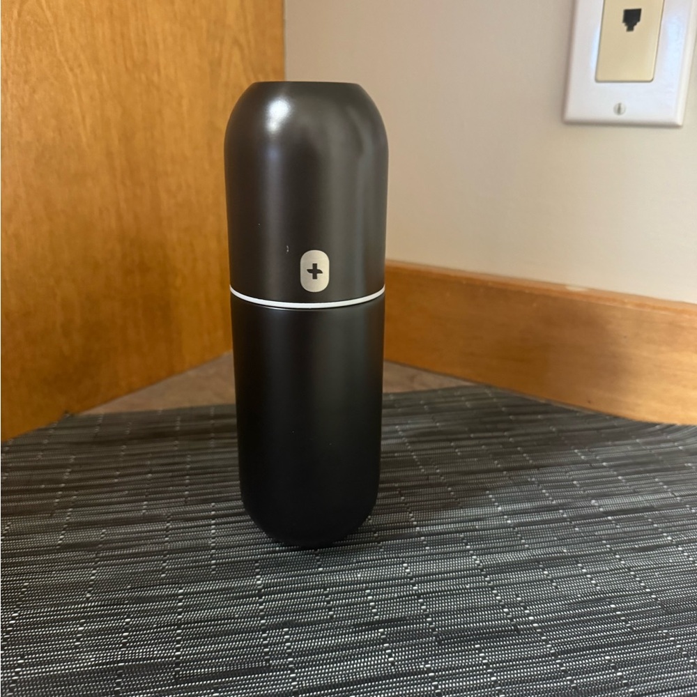 FIGS Sleek Black Travel Mug